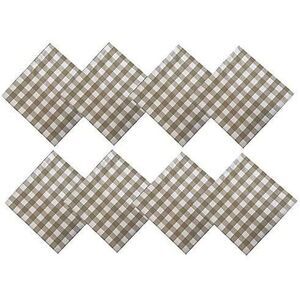 Newbridge Farmhouse Buffalo Check Rustic Cotton Napkins - Cottage Style